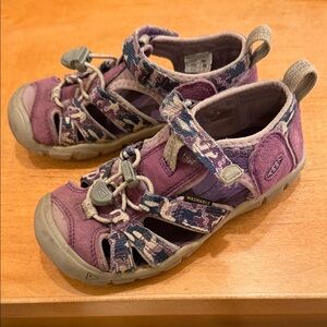KEEN Kids Purple and Gray Sandals